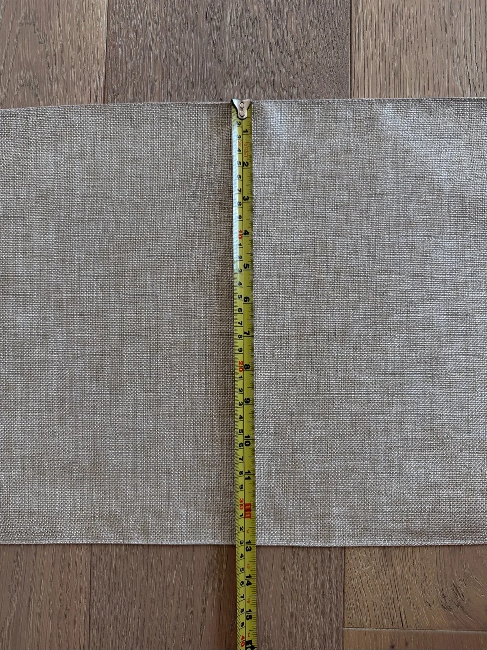 Pier 1 Woven Sheen Champagne Gold Placemats - Set of 10
